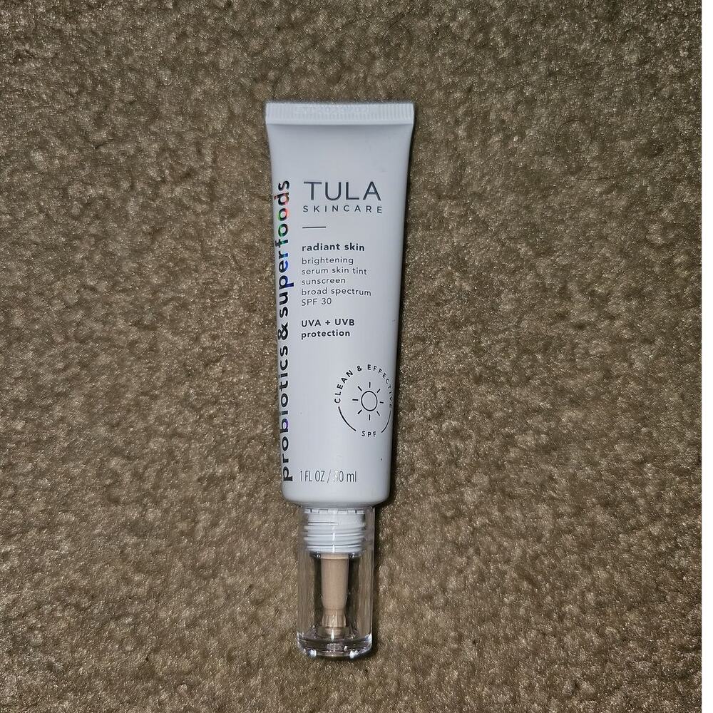 Tula Radiant Skin 04 Probiotics Skincare UVA UVB Broad Spectrum SPF 30 1 Fl Oz